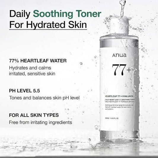 Anua Heartleaf77% Soothing Toner