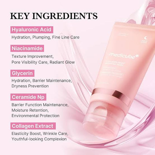 MEDICUBE COLLAGEN NIGHT WRAPPING MASK 75ML