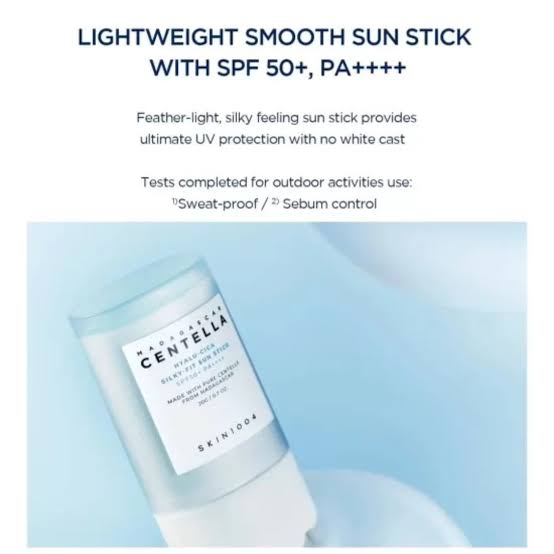 SKIN 1004 CENTELLA HYALU-CICA SILK-FIT SUN STICK