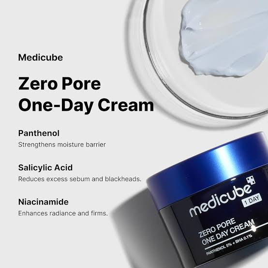 MEDICUBE ZERO PORE ONE DAY CREAM 50ml
